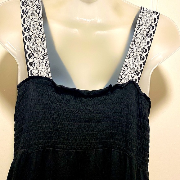 🌼Pretty, Black Maxi Dress in size L - Picture 7 of 8